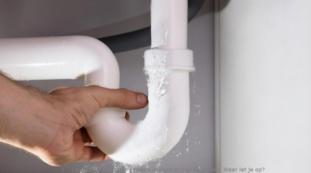 Goede loodgieter tips Aalsmeer: Waar let je op?
