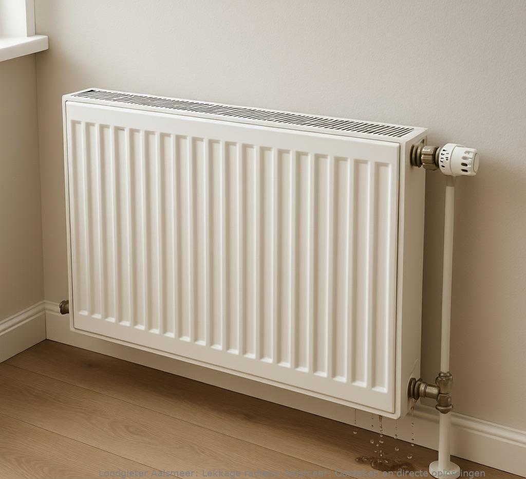 Lekkage radiator Aalsmeer: Oorzaken en directe oplossingen