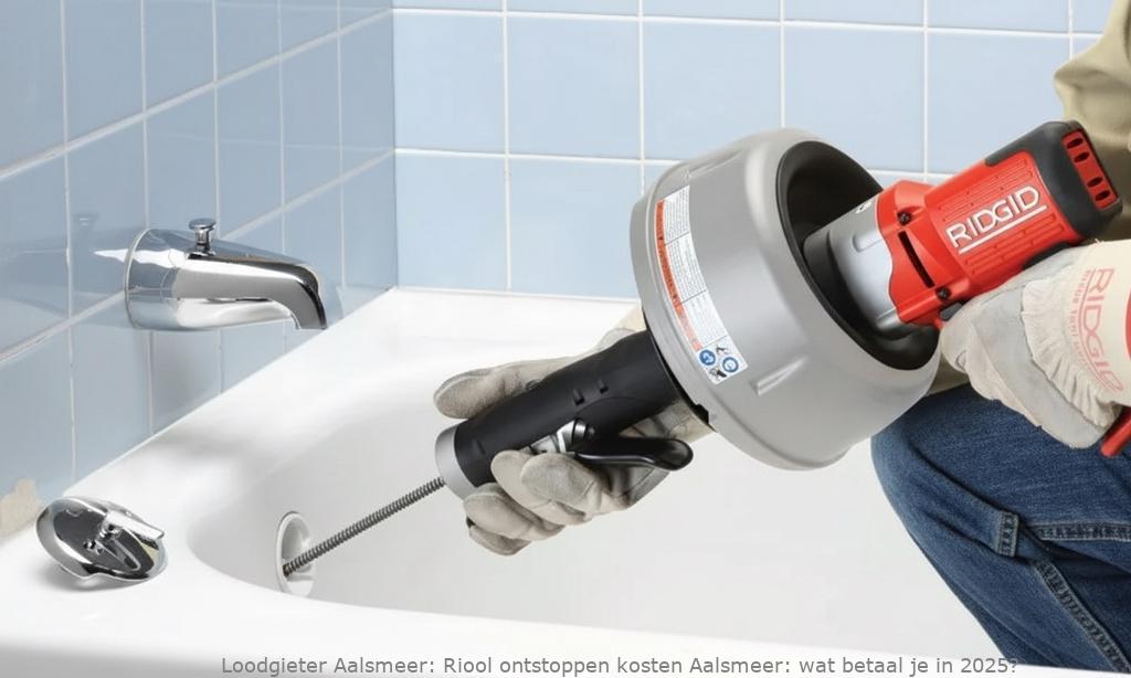 Riool ontstoppen kosten Aalsmeer: wat betaal je in 2025?
